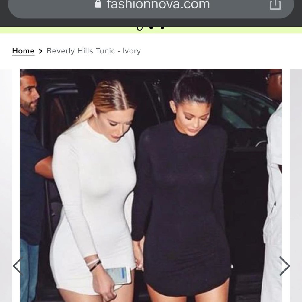 Fashion Nova Kylie Jenner BeverlyHills Tunic Dress